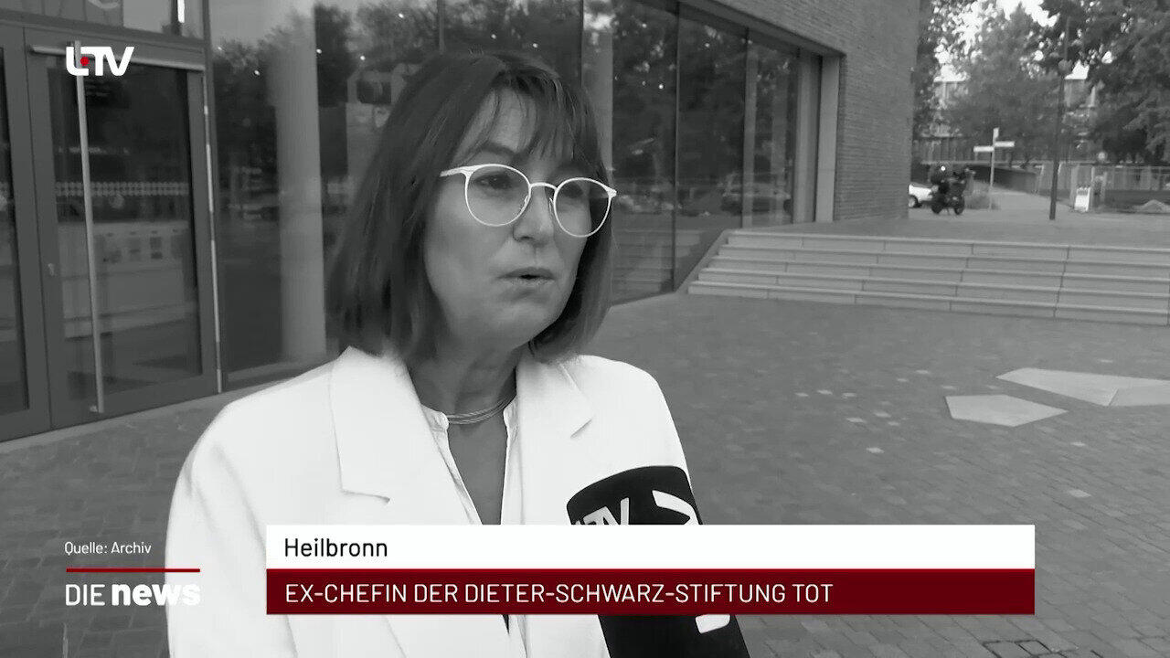Newsblock: Heilbronn: Ex-Chefin der Dieter-Schwarz-Stiftung tot +++ Widdern: Bürgermeister wird in Ruhestand versetzt