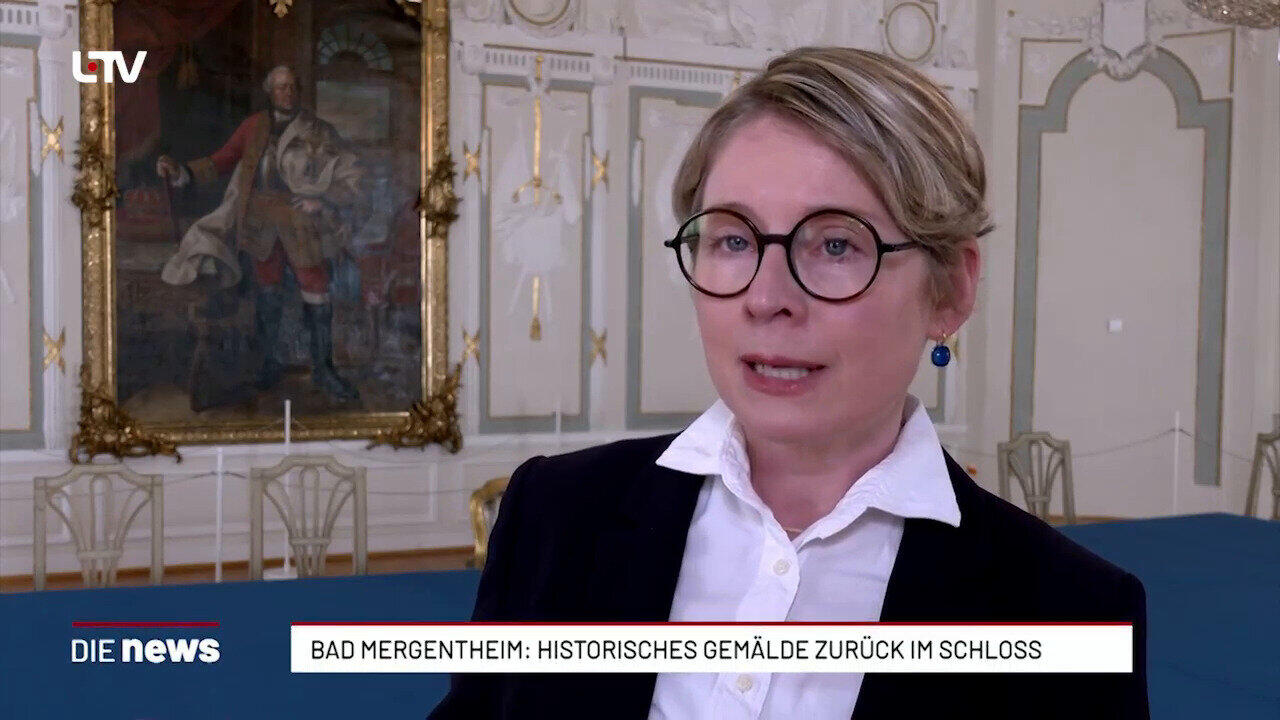 Bad Mergentheim restauriert historische Schloss-Portraits
