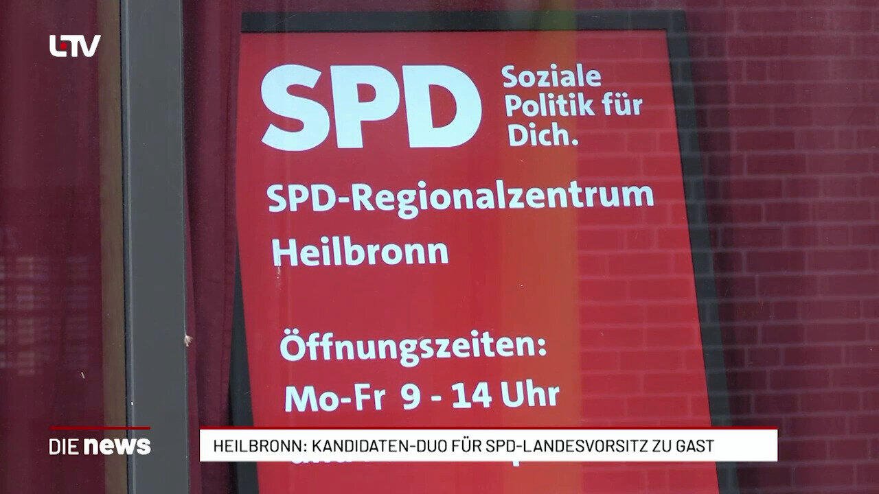 Kandidaten für SPD-Landesvorsitz stellen sich in Heilbronn vor