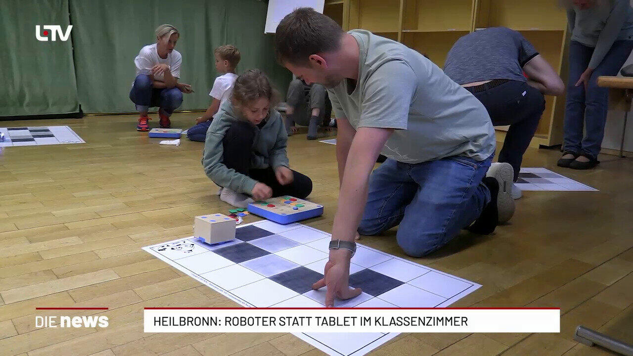 Heilbronn: Grundschüler programmieren eigene Roboter