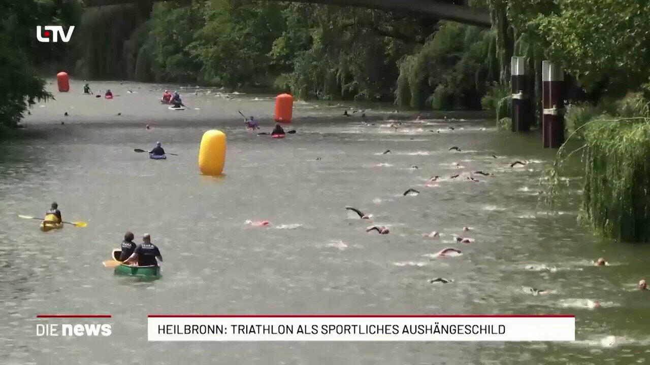 Heilbronn begeistert mit ausverkauftem Triathlon