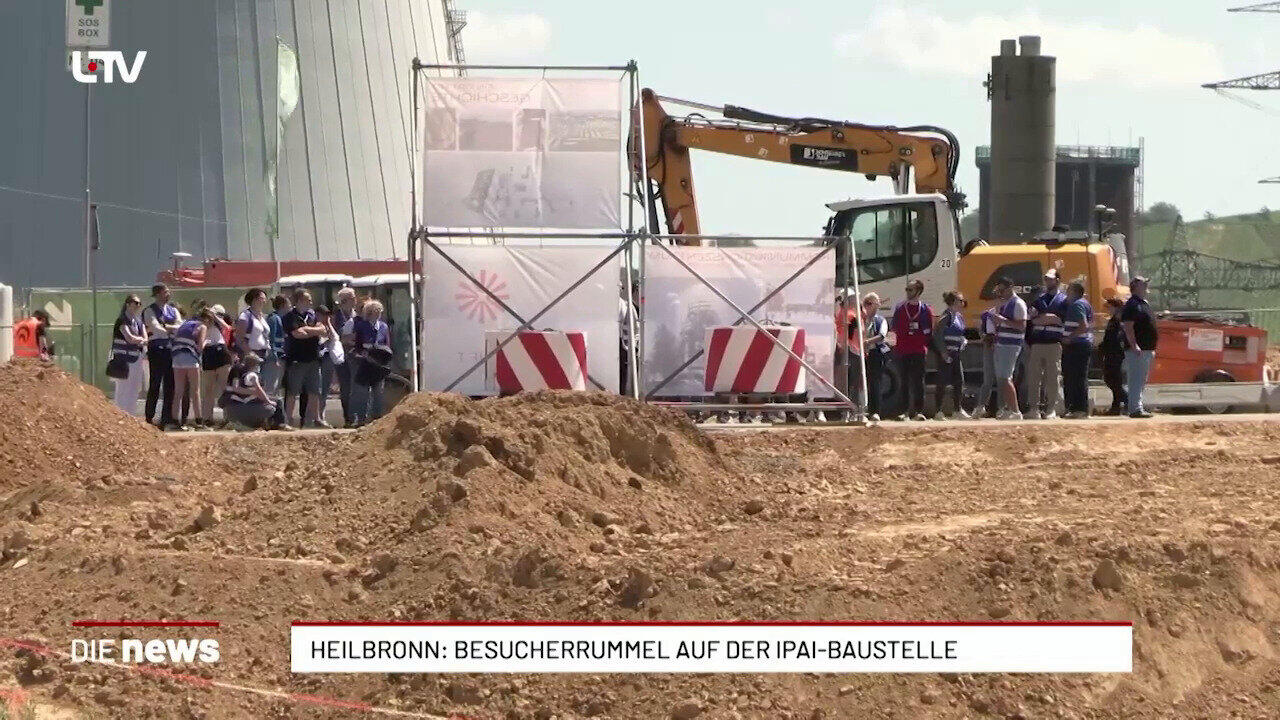 Heilbronn IPAI Baustelle zieht 1.100 Besucher an