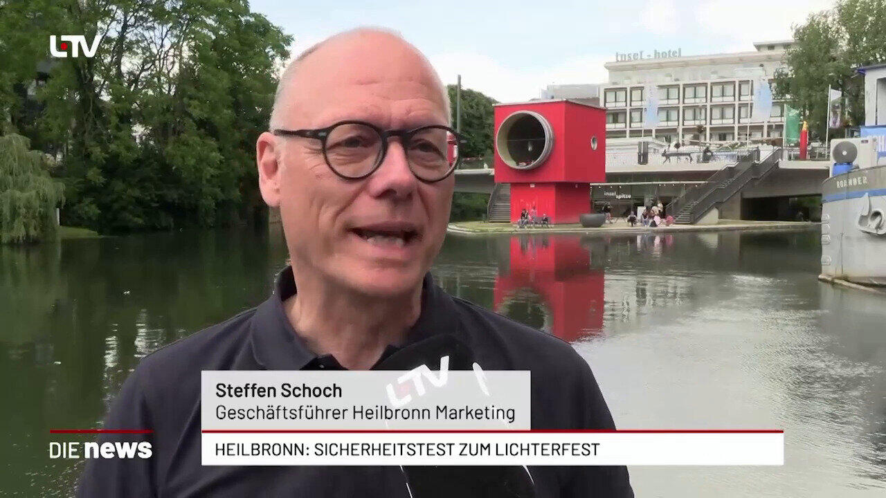 Heilbronn schützt Neckarmeile mit 31 Stahlkübeln