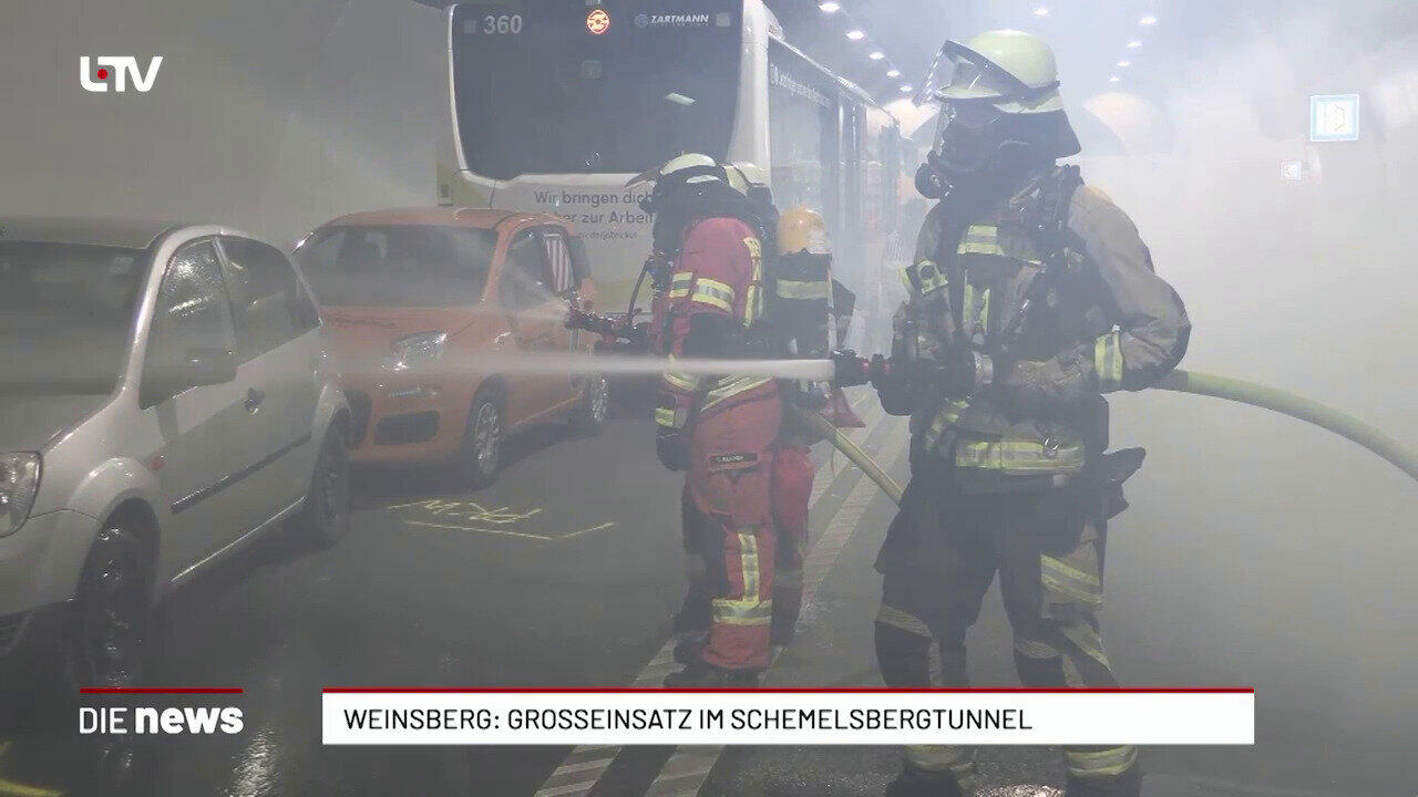 Weinsberg testet Großeinsatz im Schemelsbergtunnel