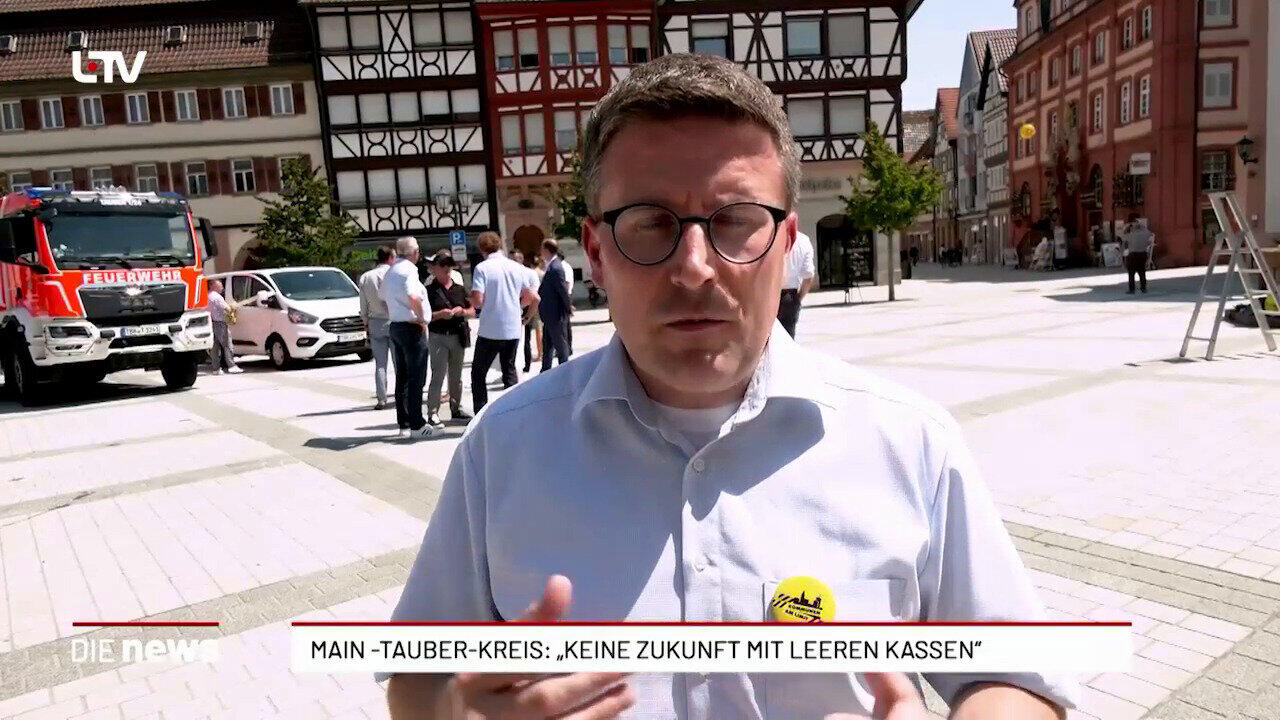 Main-Tauber-Kreis: Kommunen protestieren gegen Finanznot