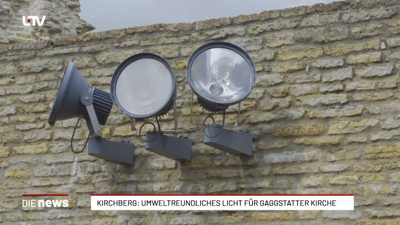 Gaggstatt zeigt naturschonende Fassadenbeleuchtung