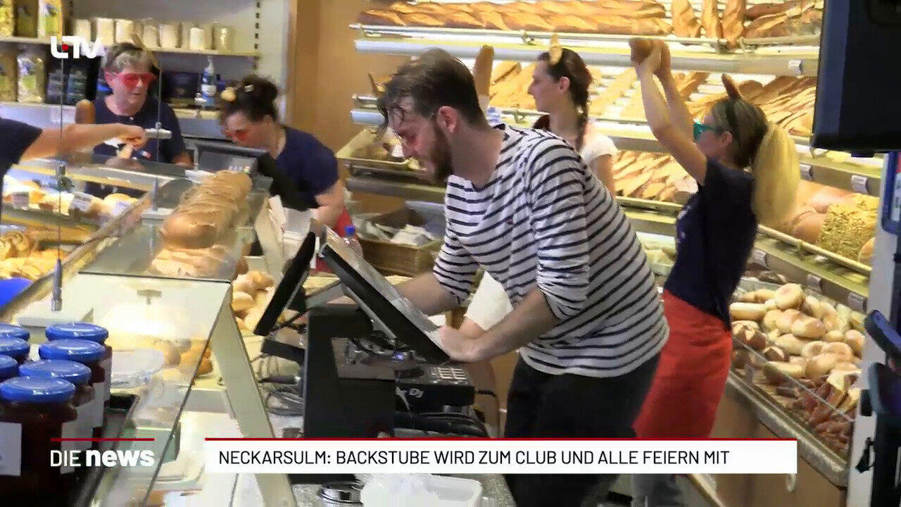Neckarsulm wird Club: Backstube feiert DJ-Premiere