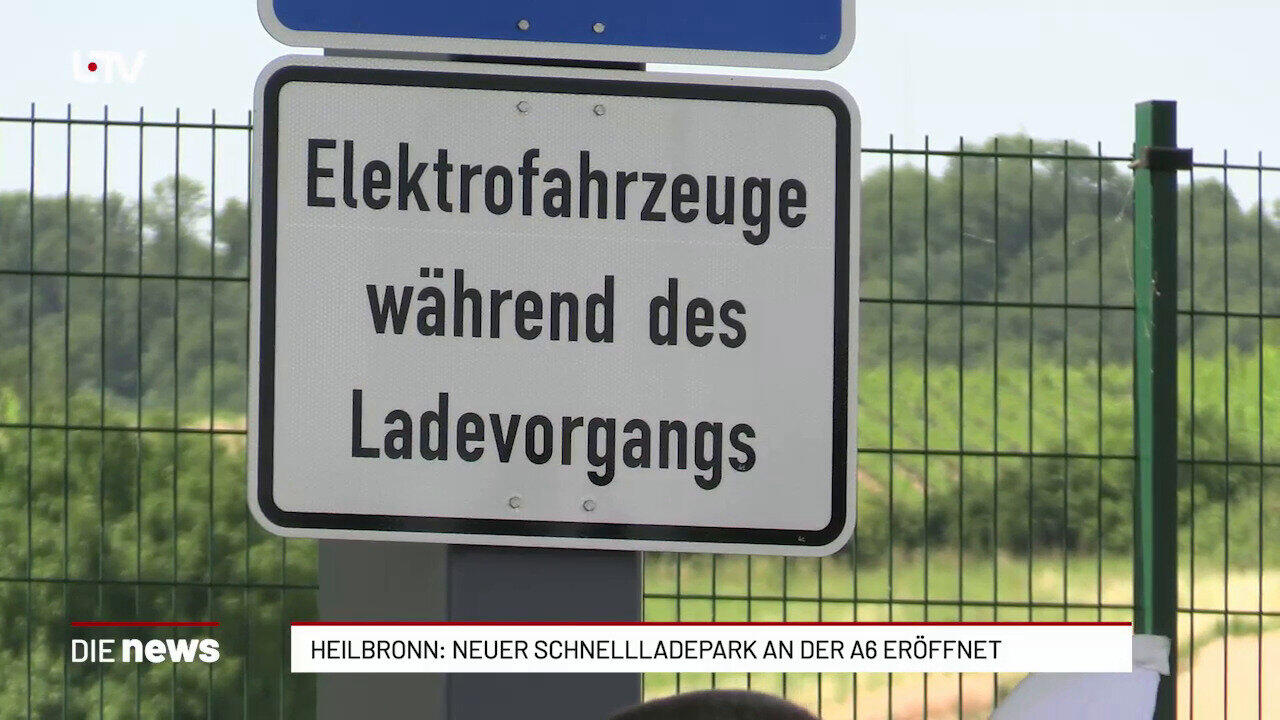 Heilbronn: Neuer Schnellladepark an der A6 eröffnet