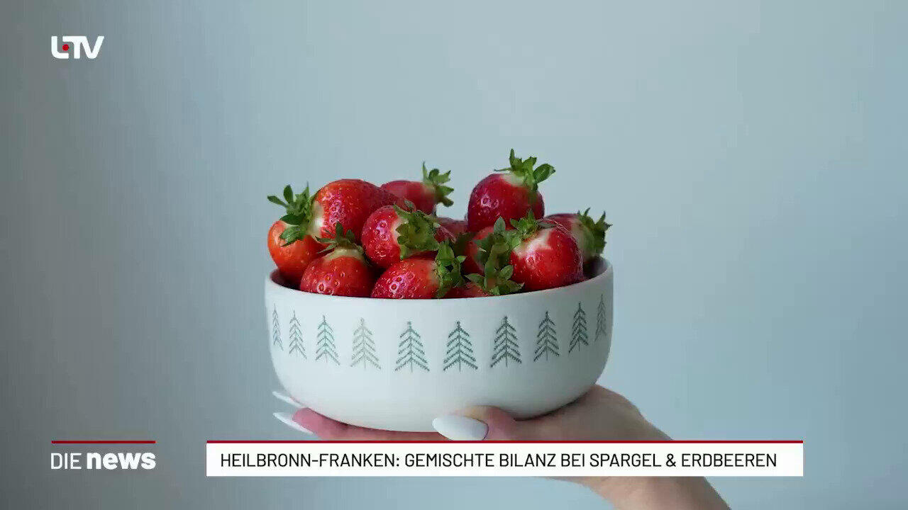 Spargel und Erdbeeren: Saison endet mit Preisdruck