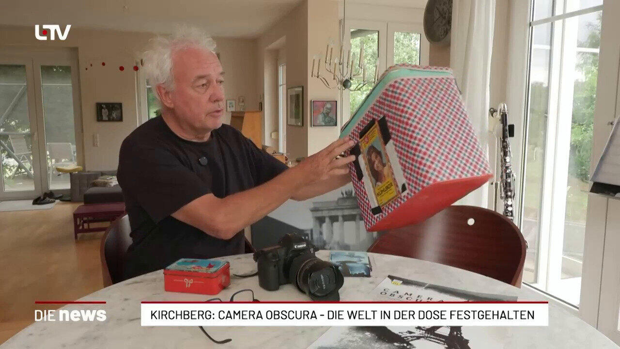 Kirchberg: Fotokünstler hält Weltbilder mit Dose fest