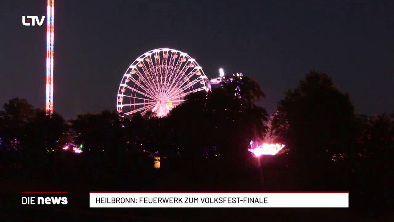 Heilbronn: Volksfest-Finale bei sommerlichem Wetter