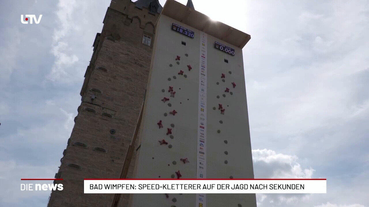 Bad Wimpfen: Speed Climbing BW Open starten