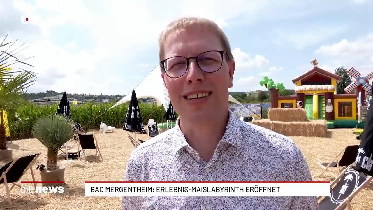 Bad Mergentheim: Erlebnis-Maislabyrinth eröffnet