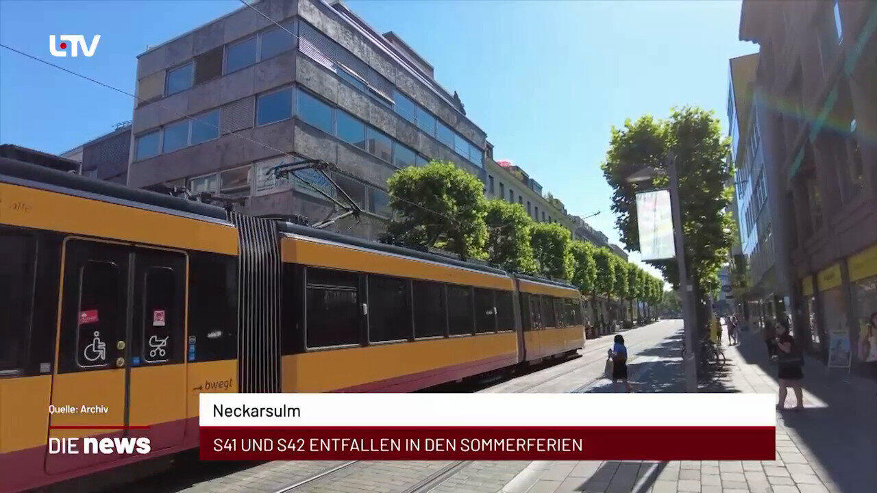 Newsblock: S-Bahn-Ausfall, Mann gerettet, Blutspendeaktion
