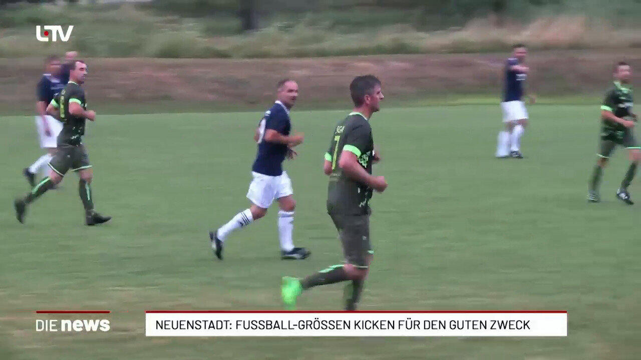 Neuenstadt: Fußball-Legenden spielen für den guten Zweck