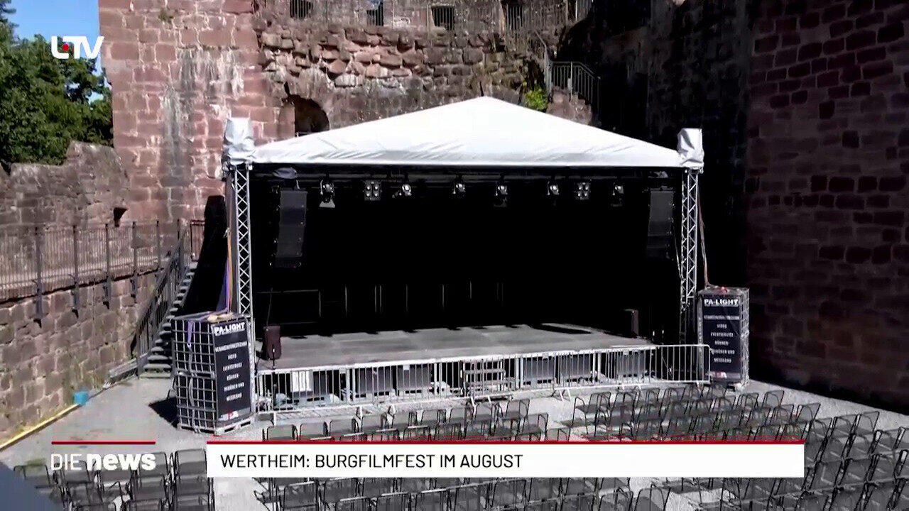 Wertheim: Burgfilmfest startet mit 14 Kinoabenden