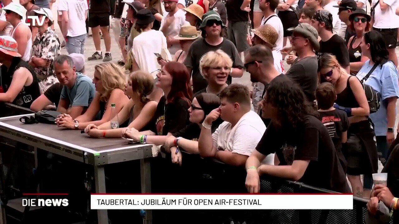 Taubertal: Taubertal-Festival feiert 30. Geburtstag