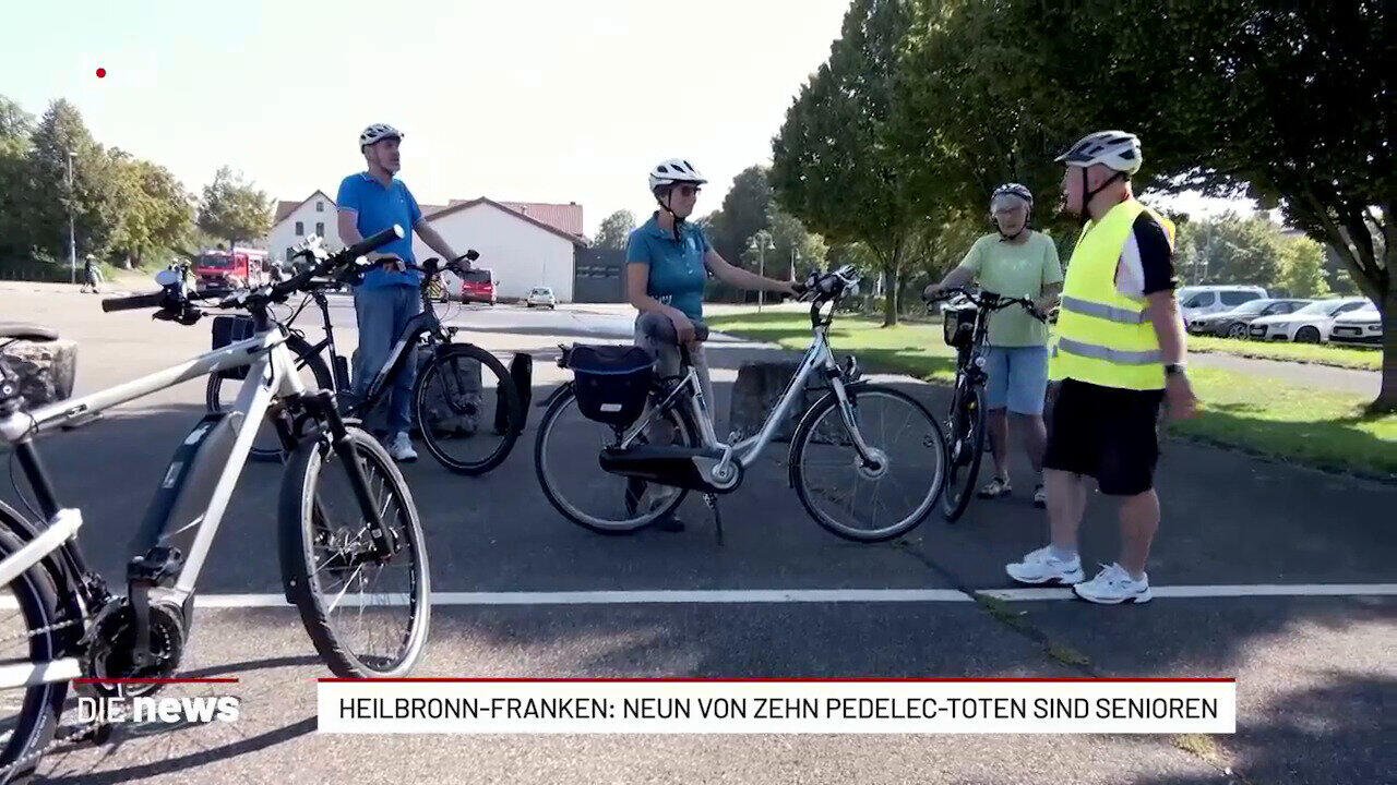 Heilbronn-Franken: Neun von zehn Pedelec-Toten sind Senioren