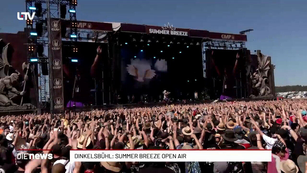 Dinkelsbühl: 50.000 Metal-Fans beim Summer Breeze