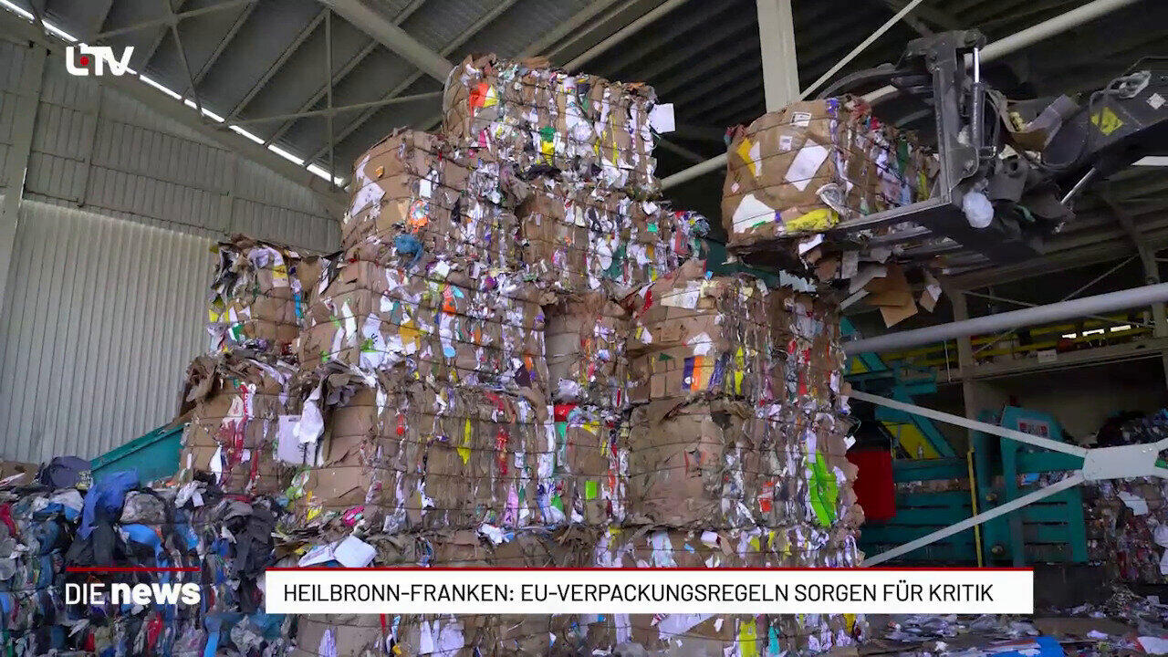 Heilbronn-Franken: Neue EU-Verpackungsregeln sorgen für Kritik
