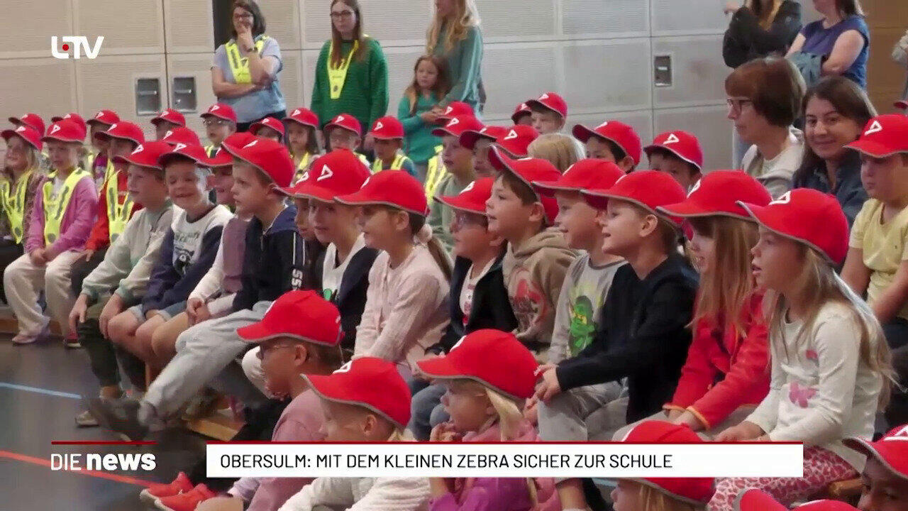 Obersulm: Mit dem kleinen Zebra sicher zur Schule 