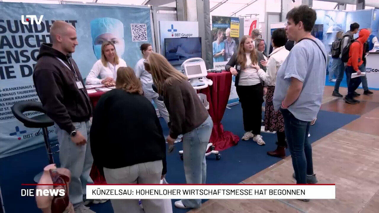 Künzelsau: 160 Firmen zeigen Hohenlohes Wirtschaftskraft