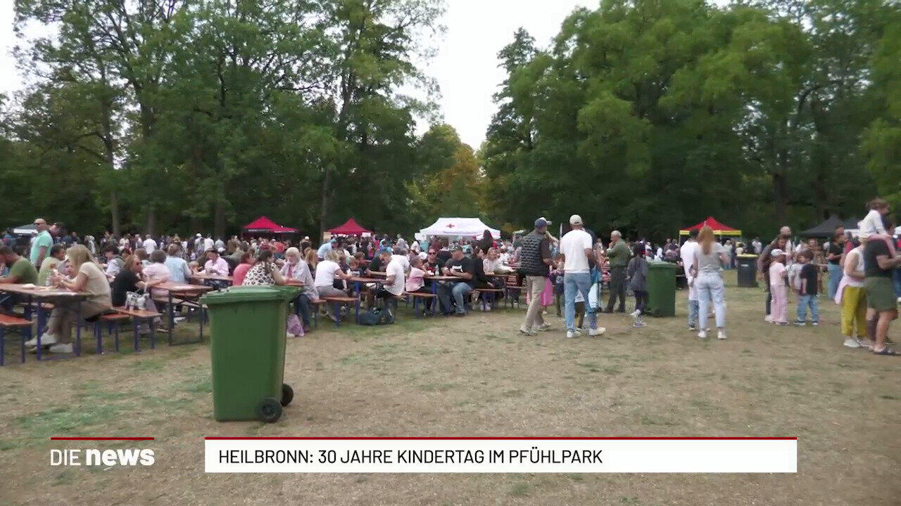 Heilbronn: 30. Kindertag im Pfühlpark gefeiert