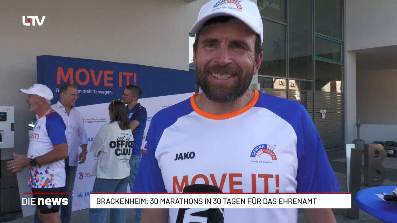 Brackenheim: Jonas Deichmann läuft 30 Marathons für Ehrenamt