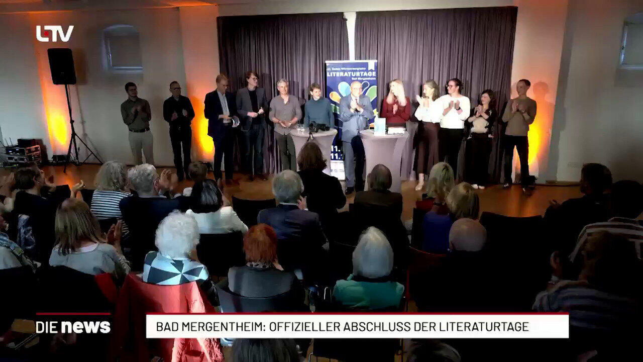 Bad Mergentheim: Literaturtage gehen nach vier Wochen zu Ende