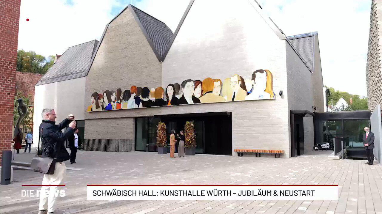 Schwäbisch Hall: Kunsthalle Würth - Jubiläum & Wiedereröffnung
