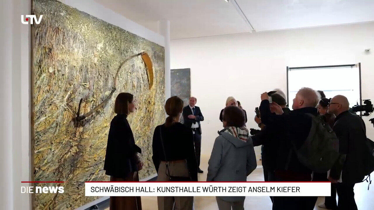 Schwäbisch Hall: Kiefer-Ausstellung eröffnet die neue Kunsthalle