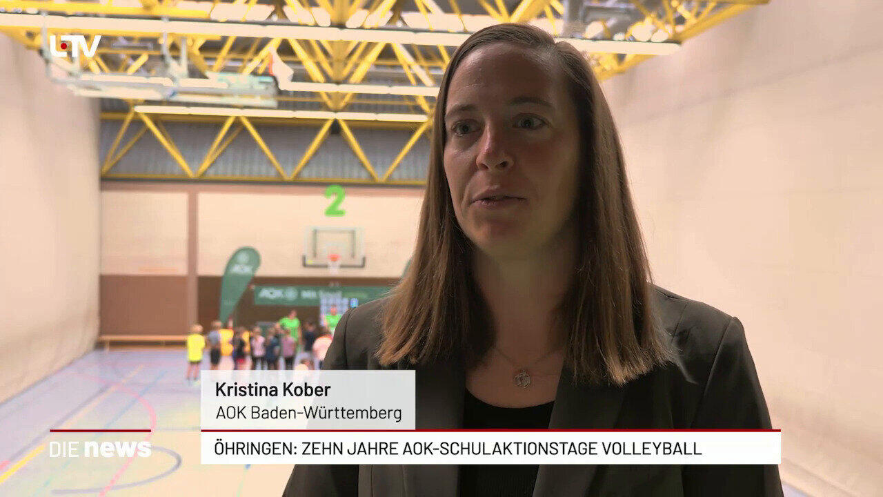 Öhringen: AOK-Schulaktionstage bringen Kinder zum Volleyball