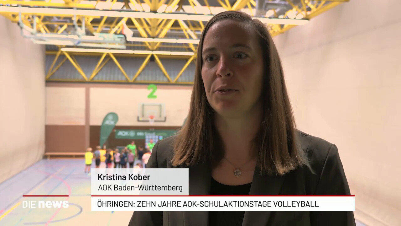 Öhringen: AOK-Schulaktionstage bringen Kinder zum Volleyball