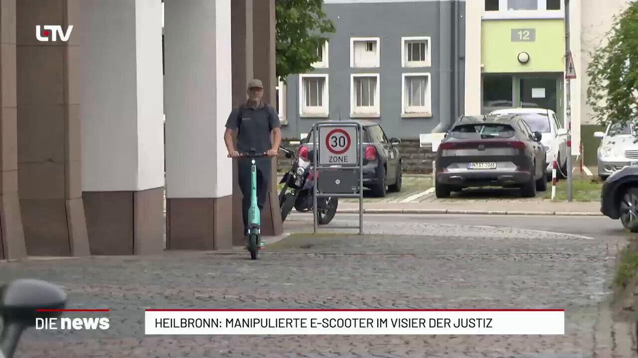 Heilbronn: Staatsanwaltschaft geht gegen getunte E-Scooter vor