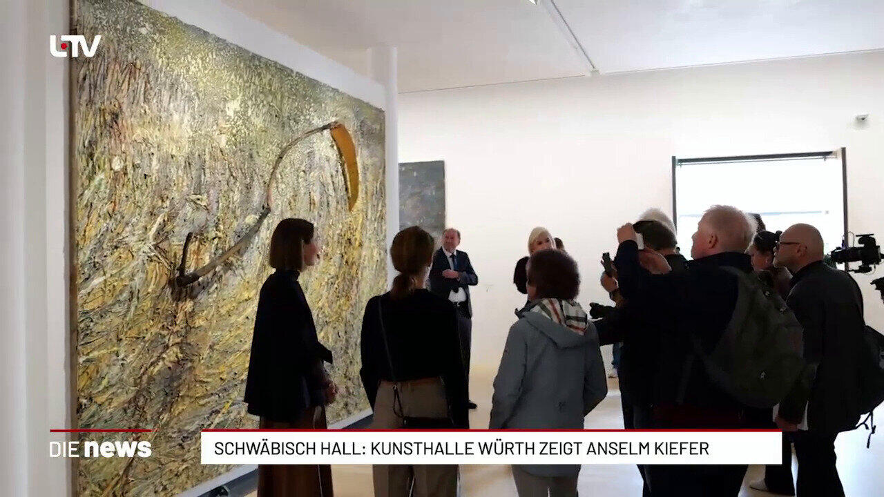 Schwäbisch Hall: Kiefer-Ausstellung eröffnet die neue Kunsthalle