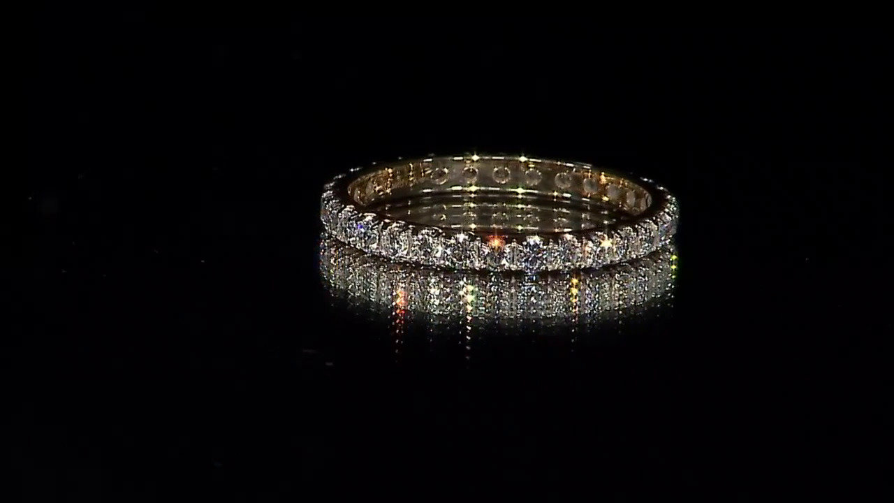 Video 14K SI1 (G) Diamond Gold Ring (Annette)