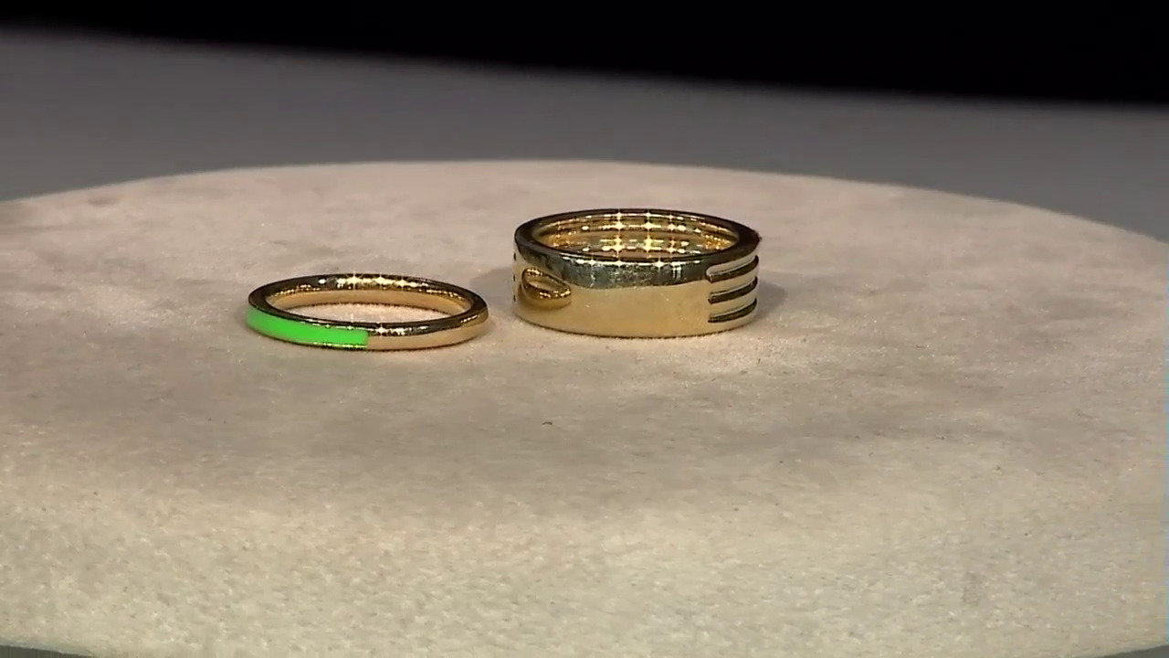 Video Zilveren ring met zirkonen (Juwelo Bauhaus)