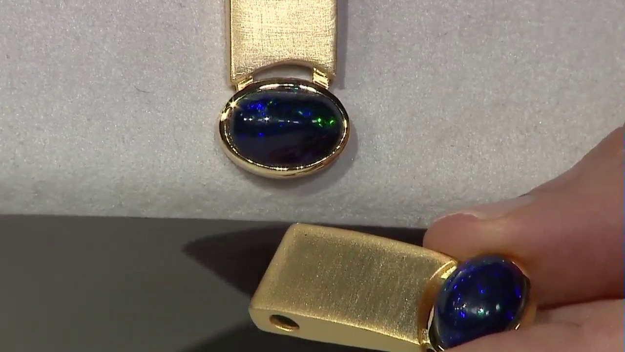 Video Mezezo Opal Silver Pendant (MONOSONO COLLECTION)
