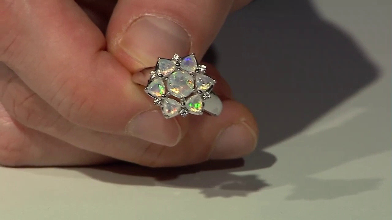 Video Welo Opal Silver Ring