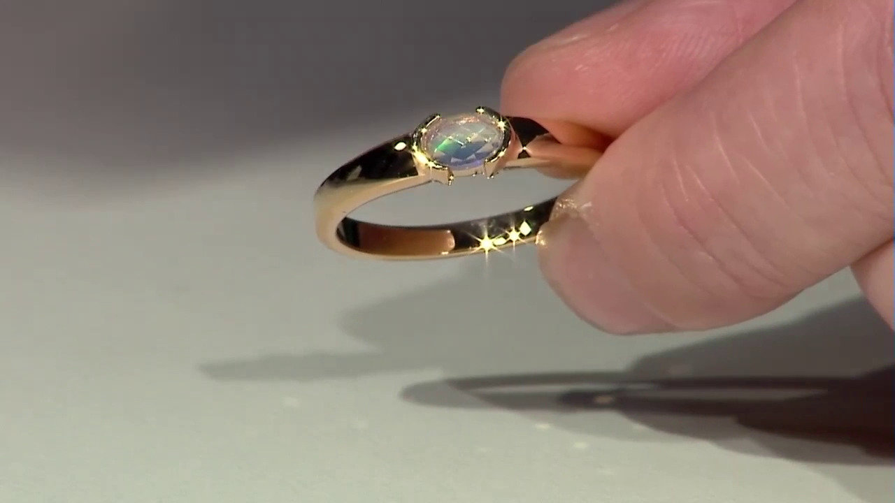 Video Welo Opal Silver Ring