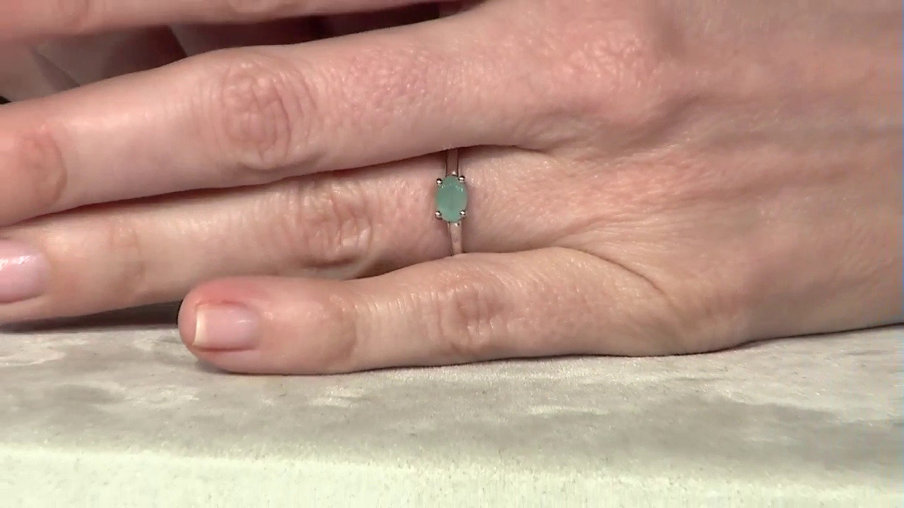 Video Zilveren ring met een Grandidiriet