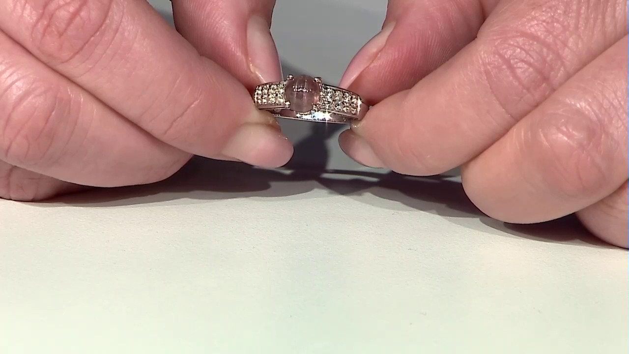 Video Cat´s Eye Scapolite Silver Ring