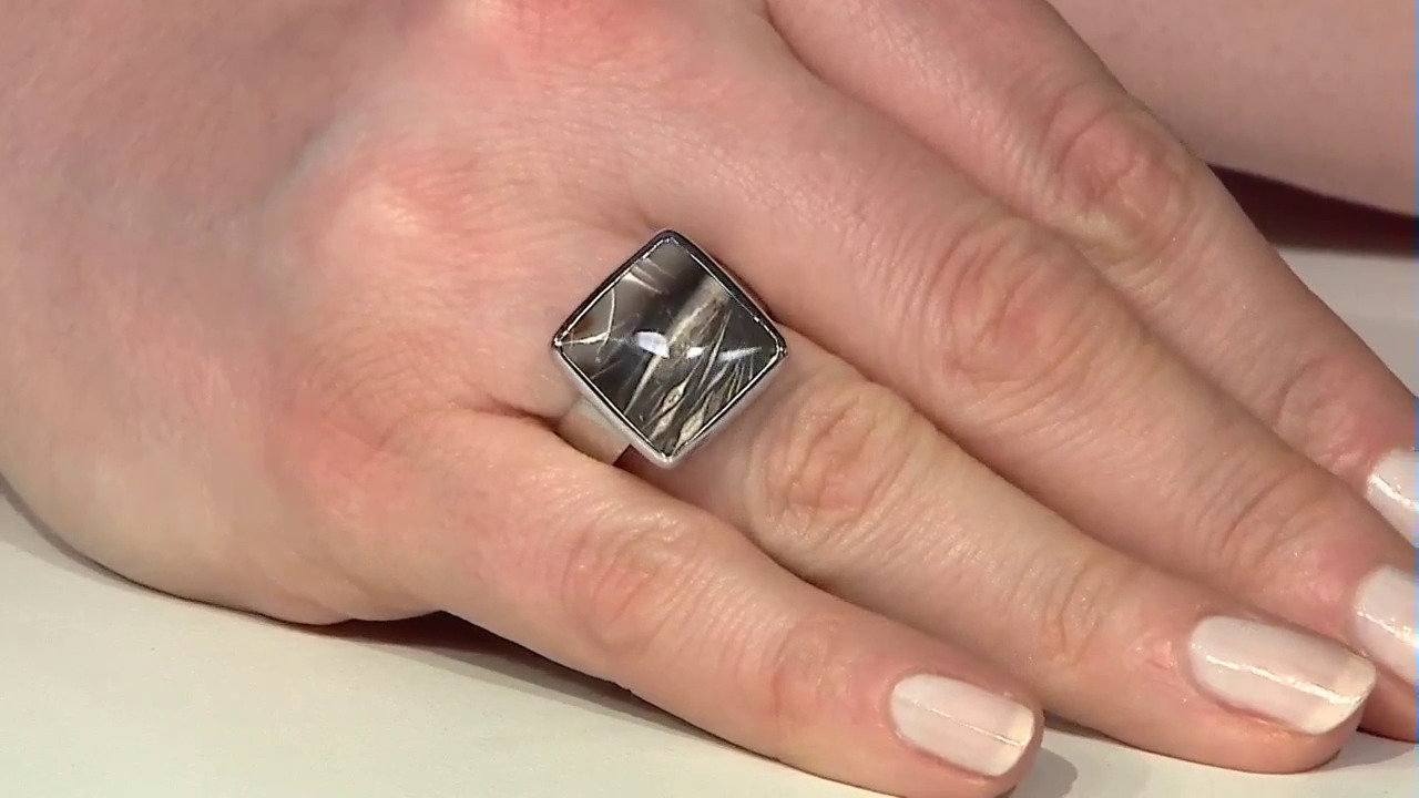 Video Praire Agate Silver Ring