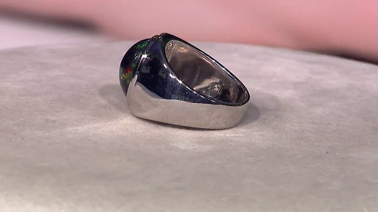 Video Bague en argent et Opale Mezezo