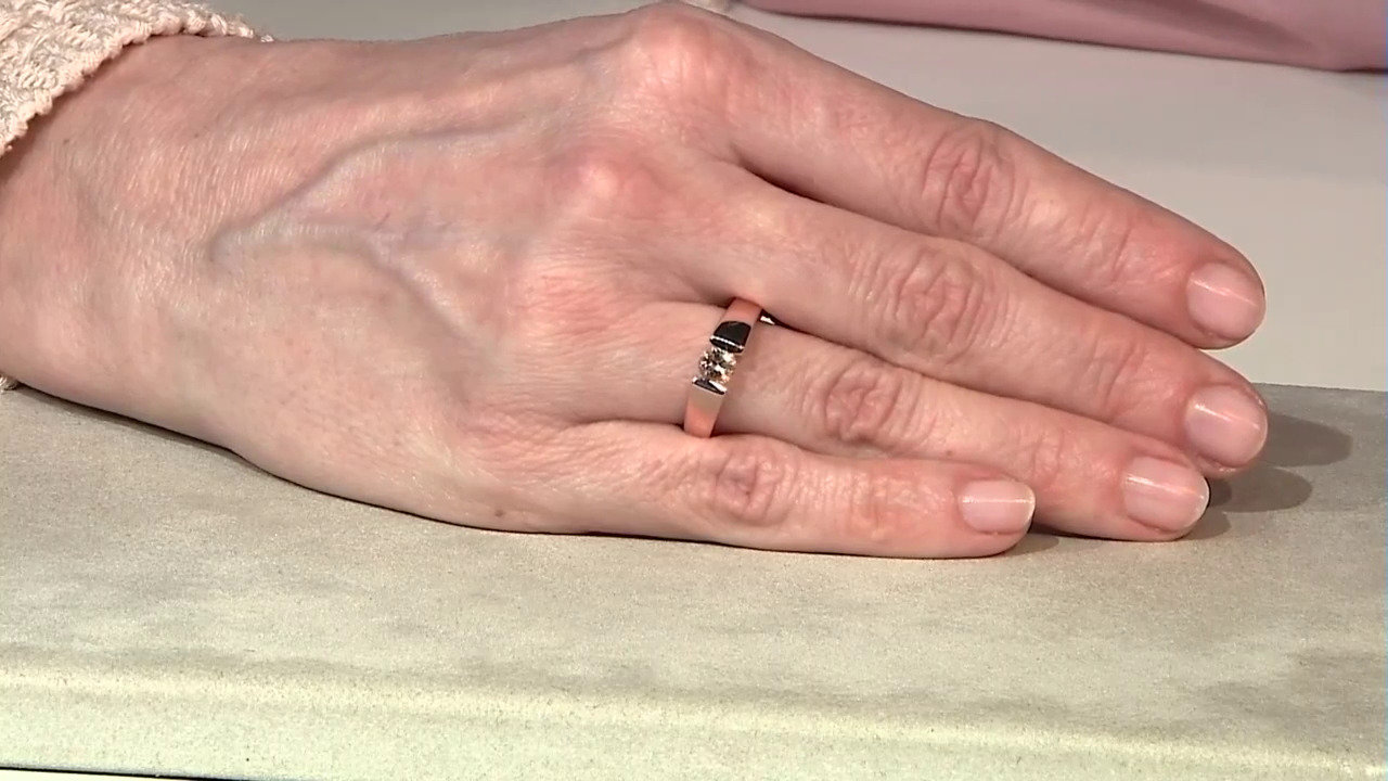Video Bague en argent et Morganite