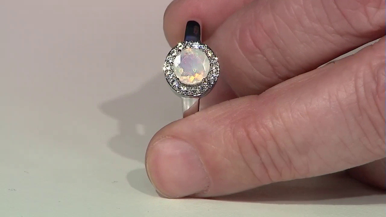 Video Welo Opal Silver Ring