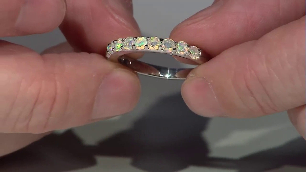 Video Welo Opal Silver Ring