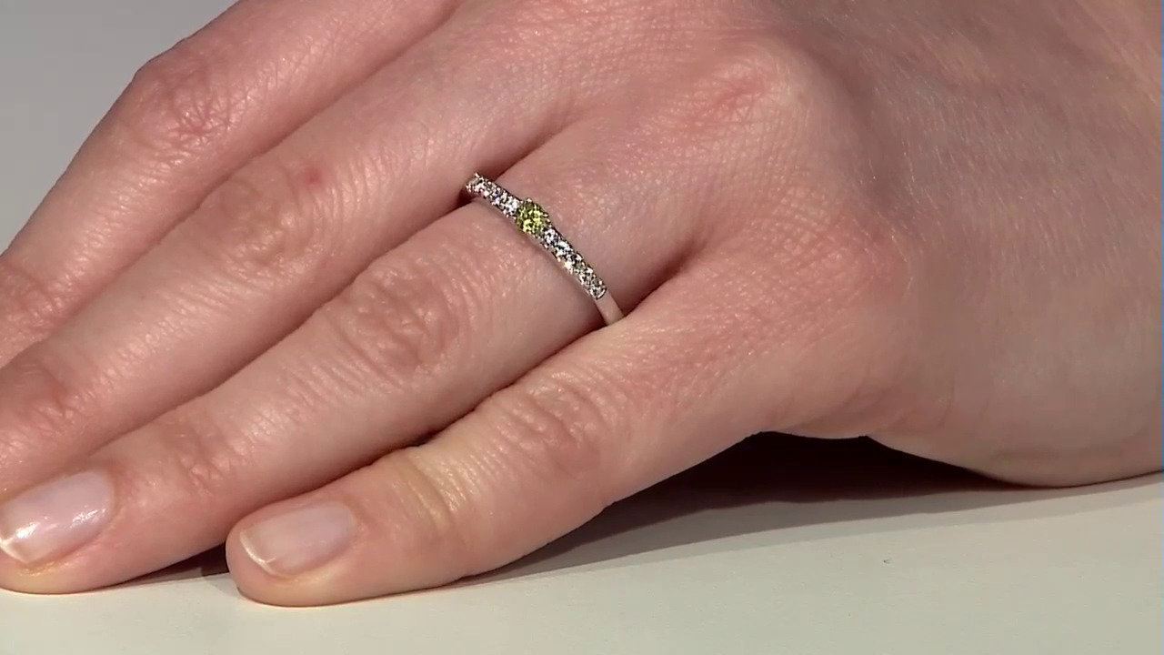 Video Zilveren ring met een Sfeen
