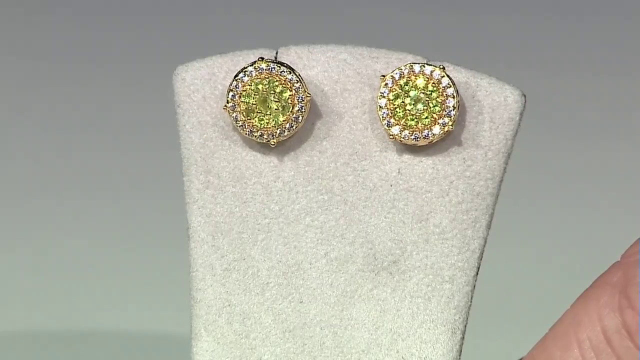 Video Capelinha Sphene Silver Earrings