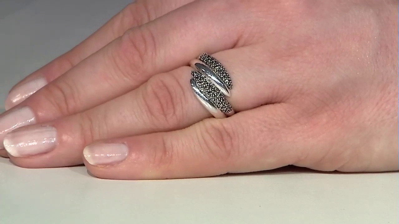 Video Marcasite Silver Ring